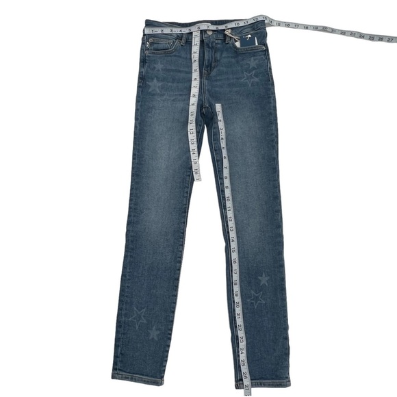 NWT Lovers And Friends Ricky Low Rise Skinny Star Denim Jeans Size 24 Women’s - Picture 4 of 11